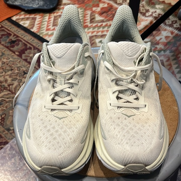 Hoka Clifton 9 - used - men’s 10.5 - 279 miles run on them - Picture 2 of 14